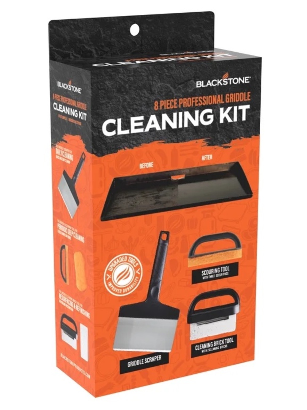 Blackstone Professional Griddle Cleaning Kit, 8-Pieces NWT